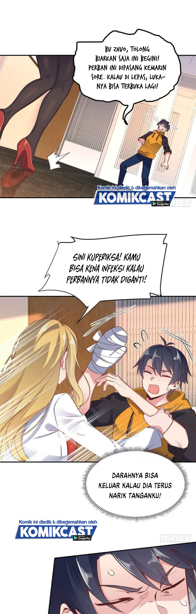 Carrying The Goddess Along Chapter 43 Bahasa Indonesia